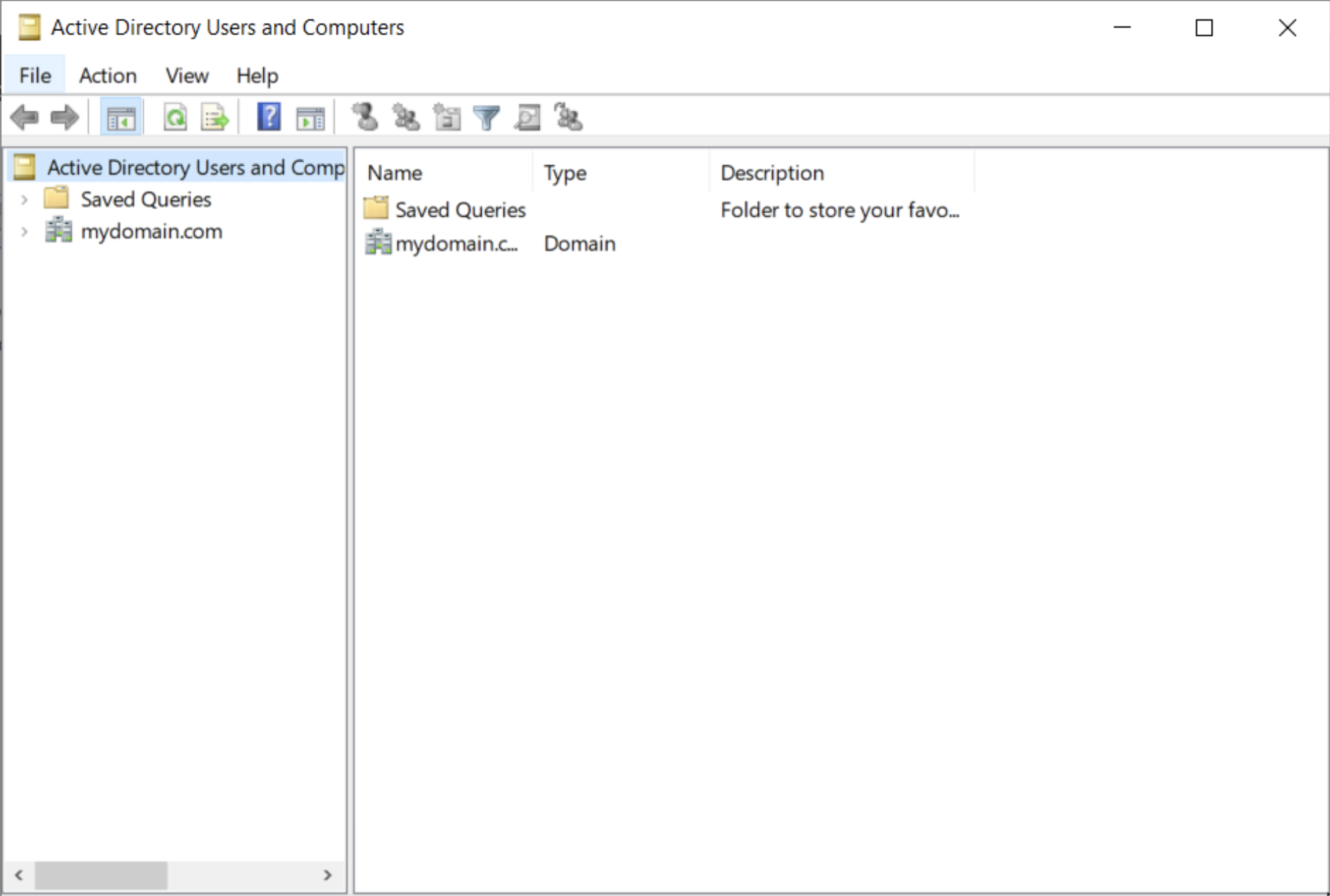 Active Directory Users and Computers
