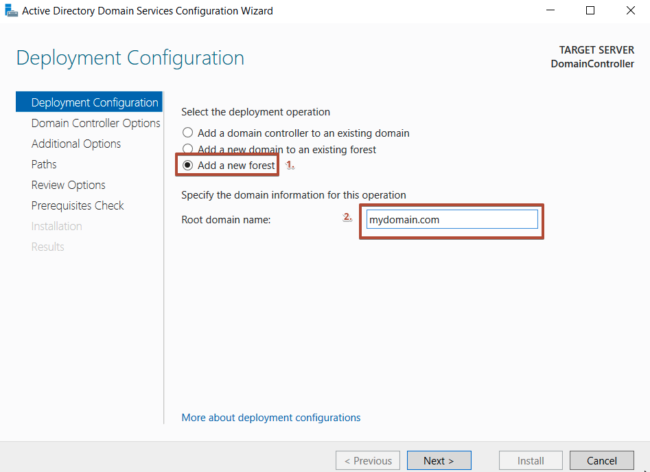 Deployment Configuration