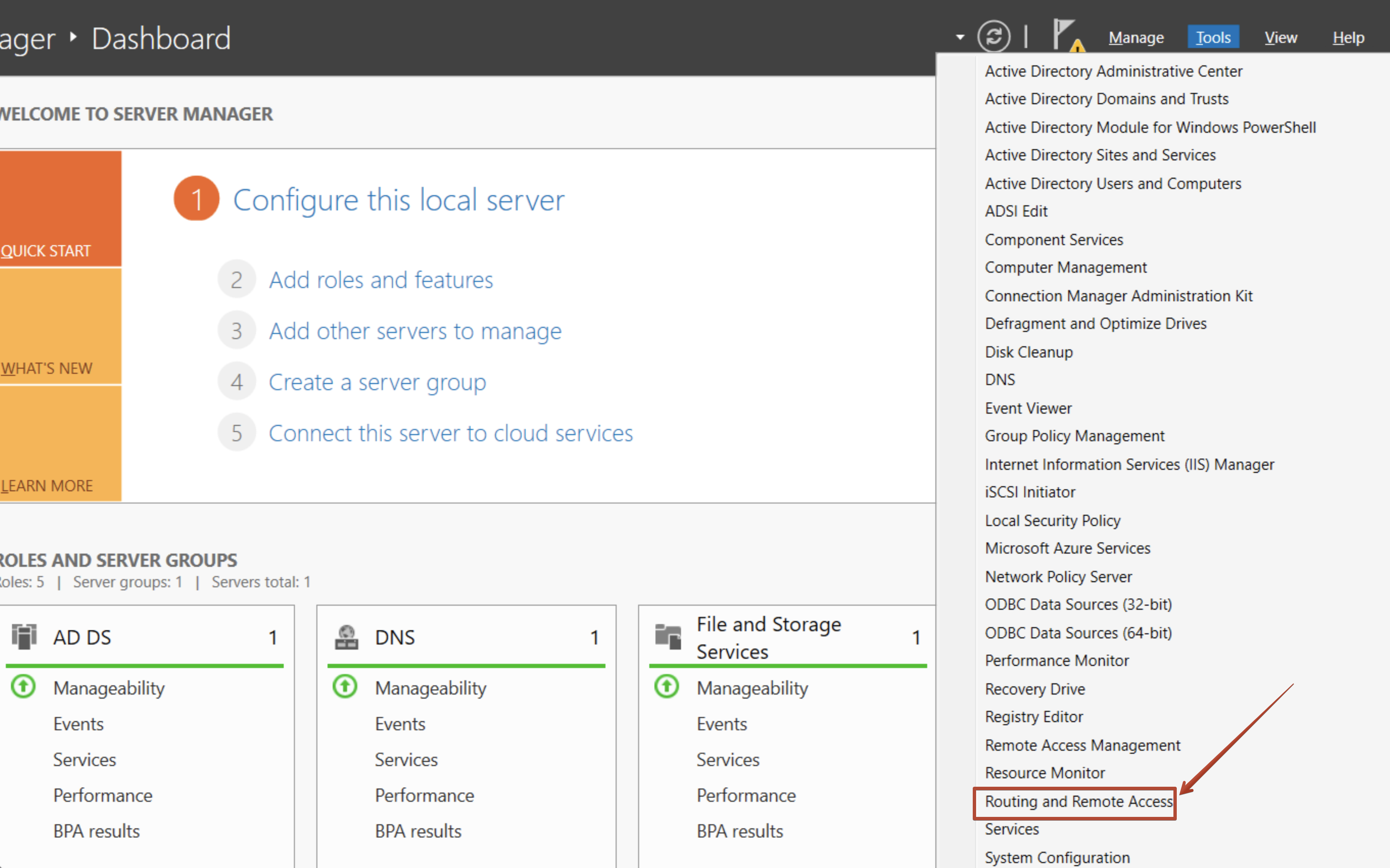 Routing and Remote Access
