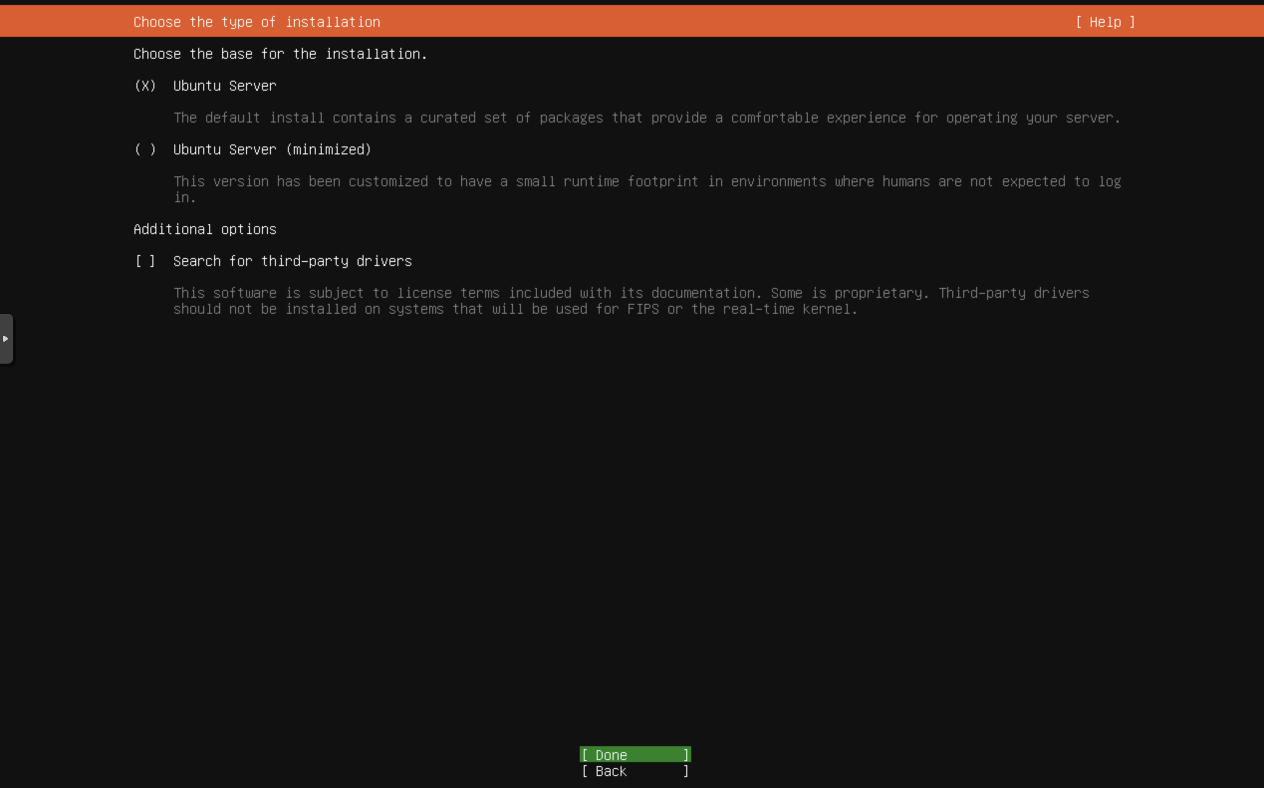 Proxmox Linux Install