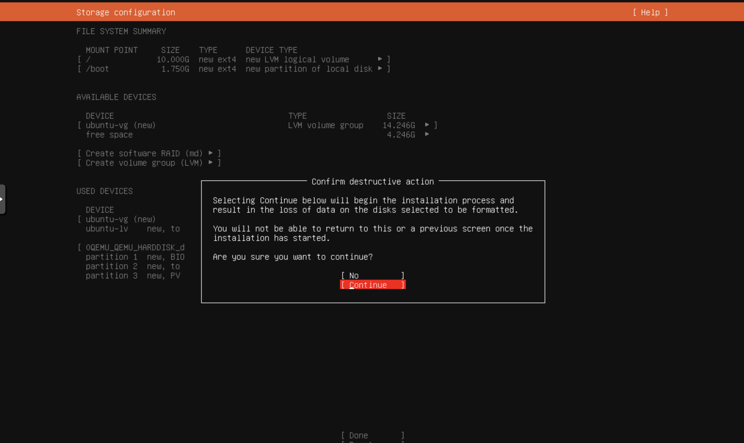 Proxmox Linux Install