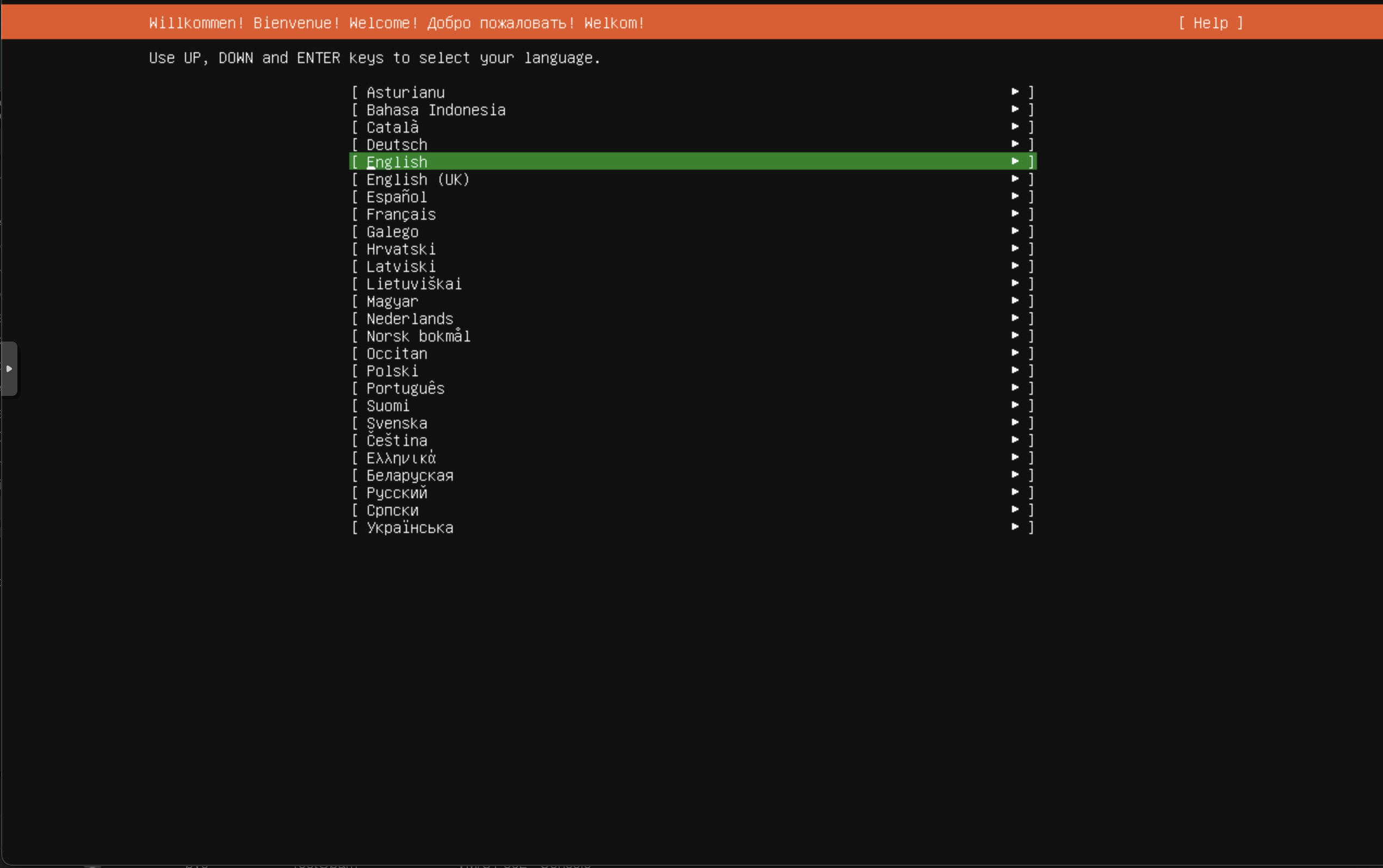 Proxmox Linux Install