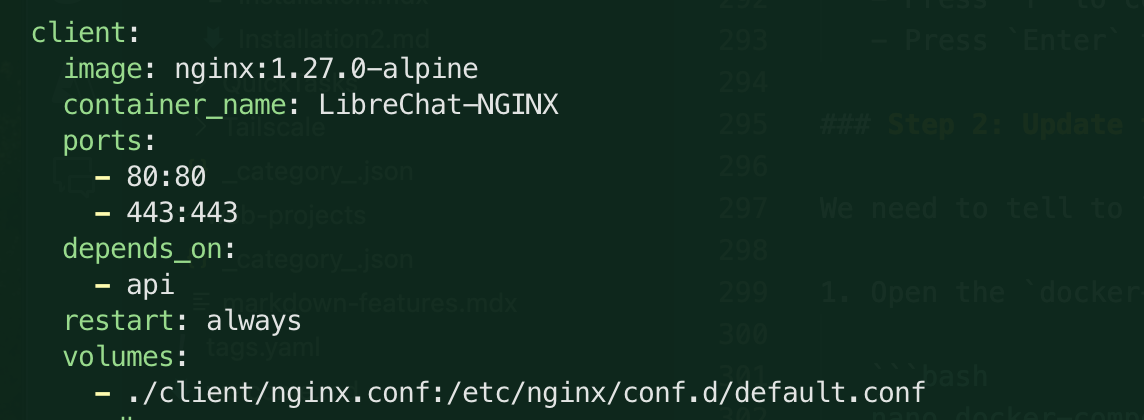 Docker Compose Volumes